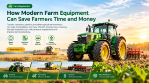 How Modern Farm Equipment Can Save Farmers Time and Money